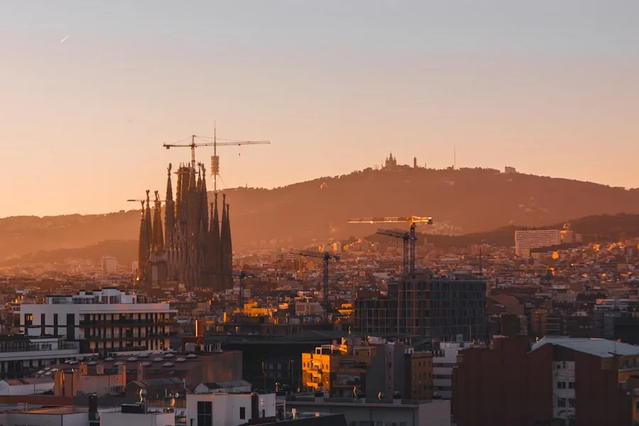 Vista de el Baix Guinardó, Barcelona