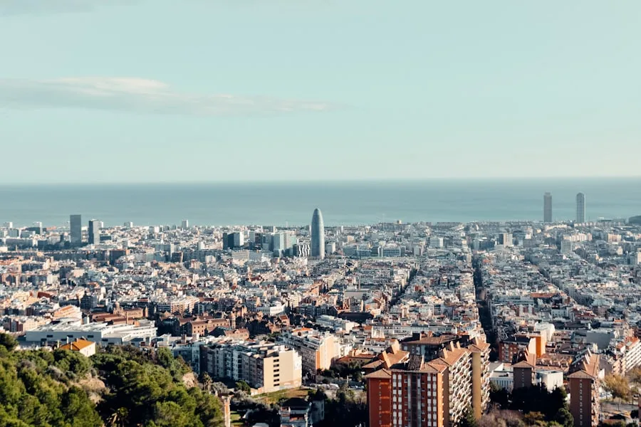 Vista di el Besòs, Barcellona