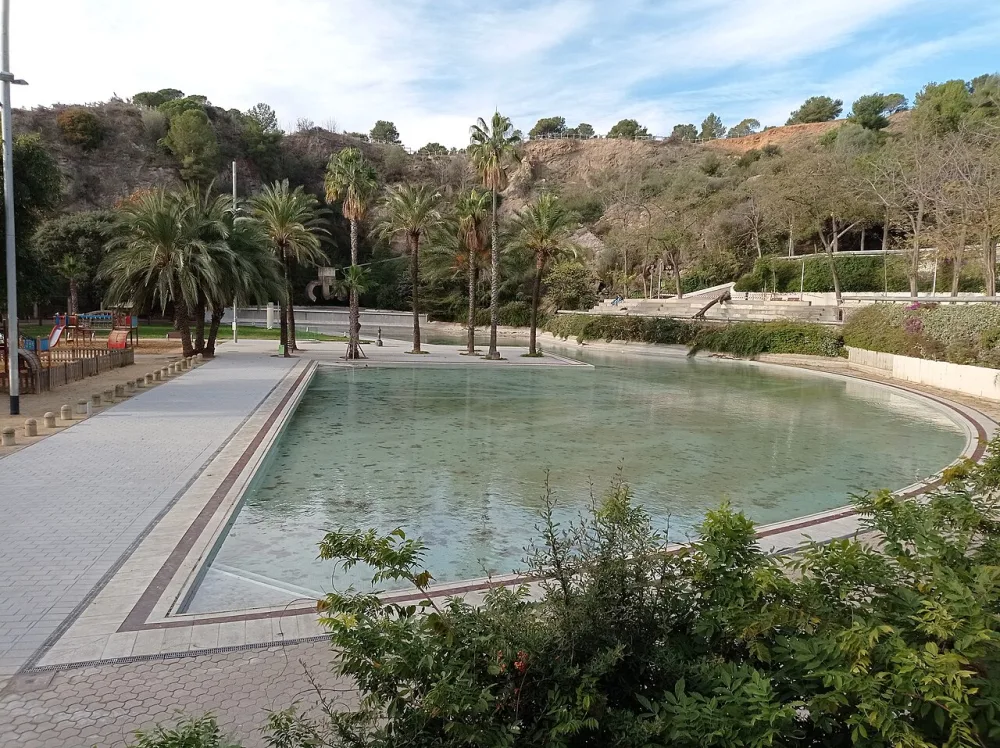 Le Parc de la Creueta del Coll à el Coll, Barcelone