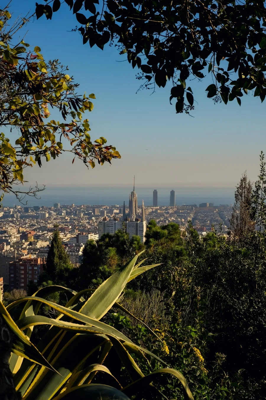 Vista de el Guinardó, Barcelona