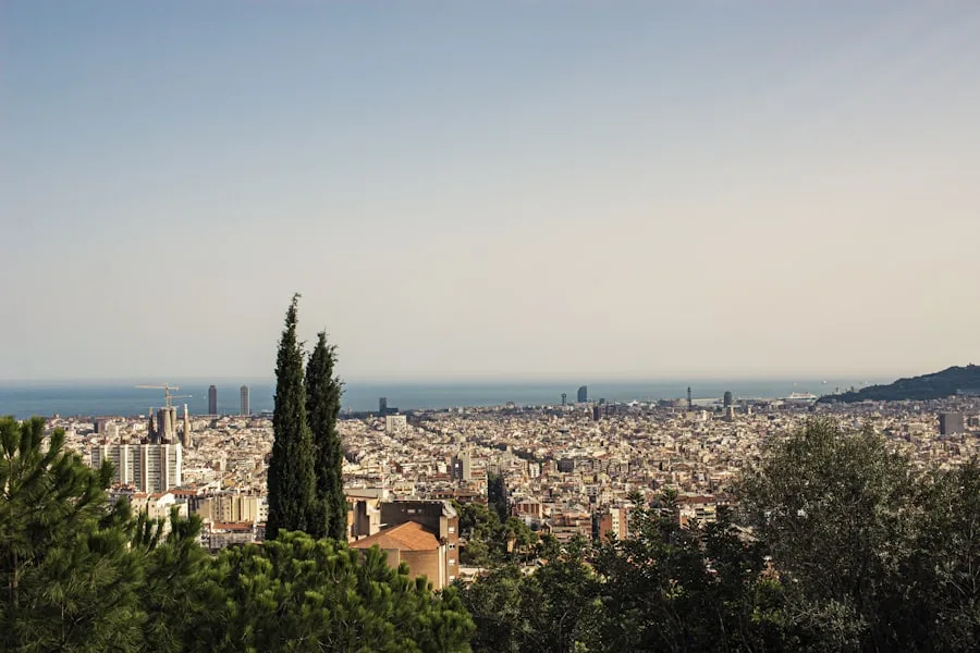 Colorful mosaic at Park Güell, Barcelona