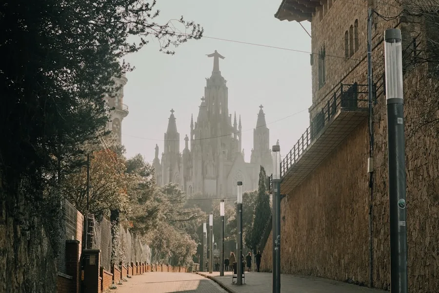 Vaade Tibidabole, Barcelona
