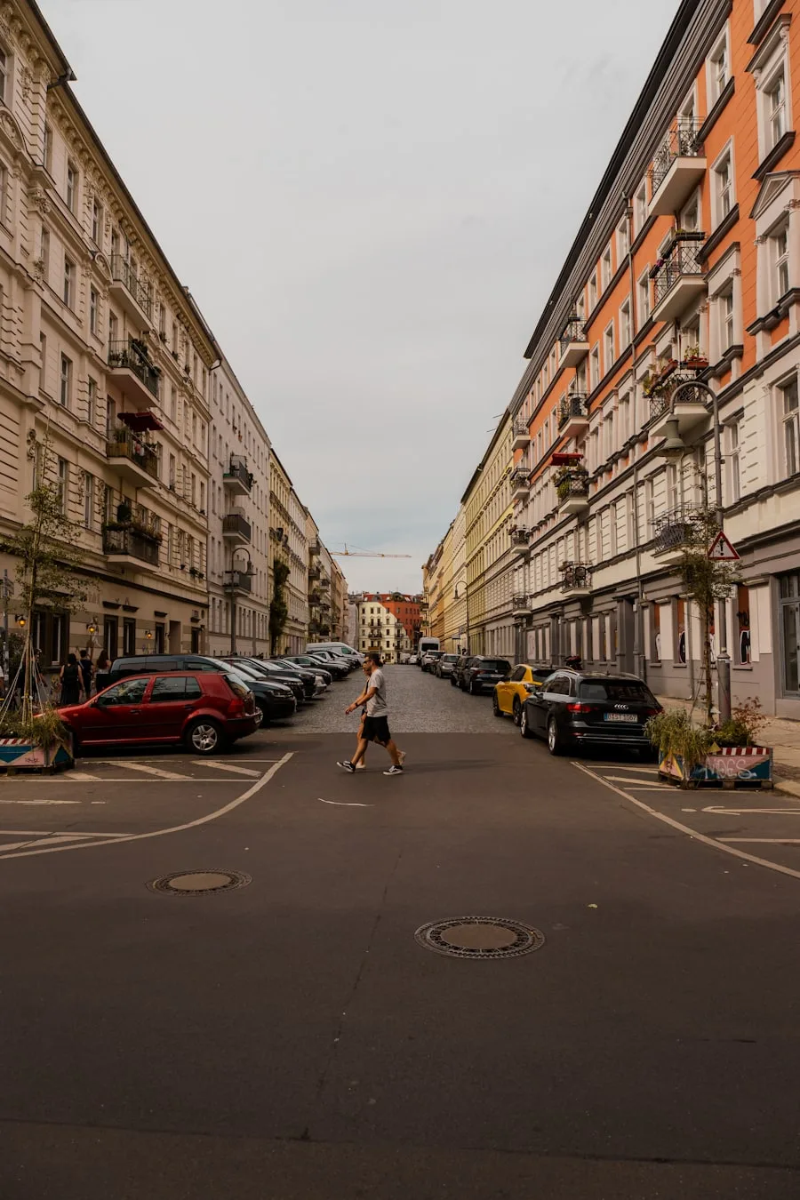 Plattenbau-Wohngebäude in Lichtenberg, Berlin
