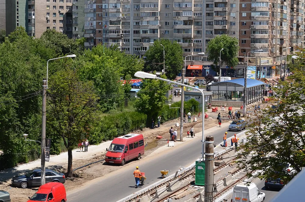 Die Wohnblöcke von Balta Albă in Bukarest