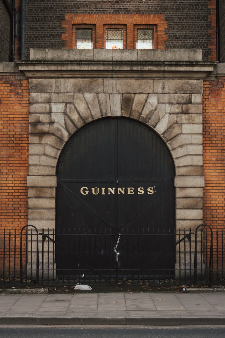 Guinness Storehouse'i värav Liberties'is, Dublinis