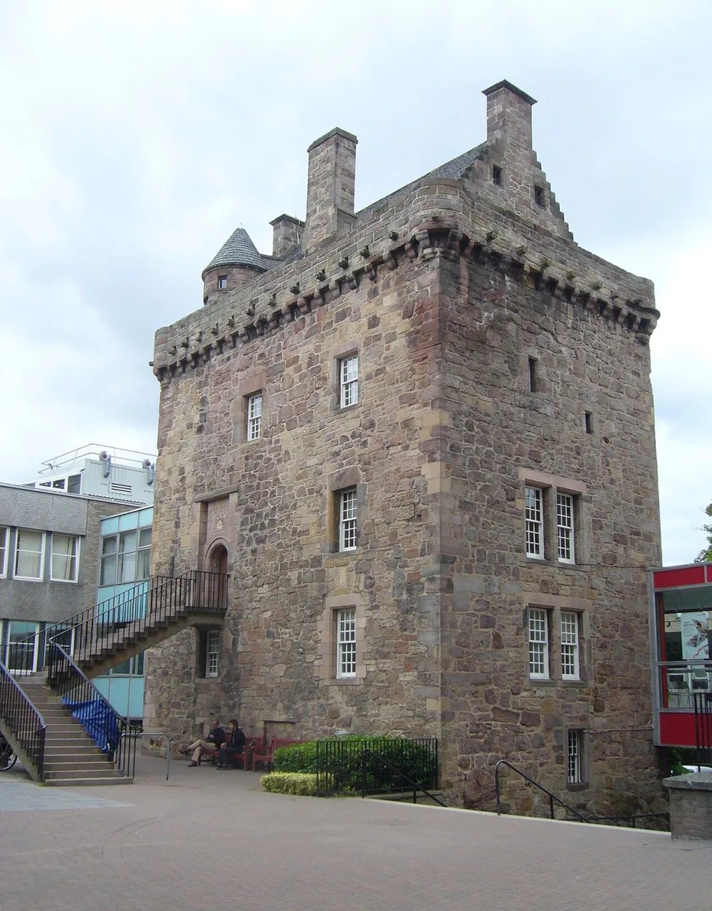 Der Merchiston Tower der Edinburgh Napier University, Edinburgh