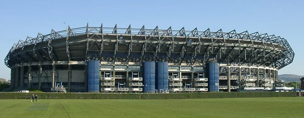 Lo stadio di Murrayfield, Edimburgo