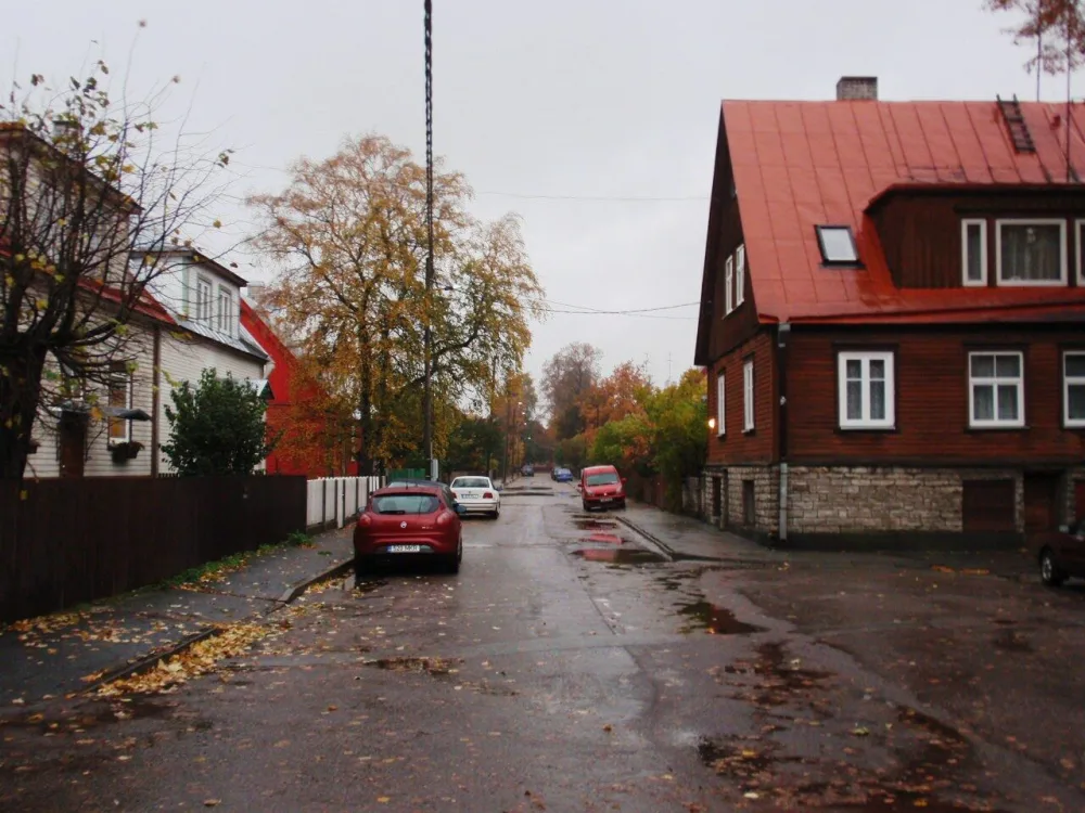 Case de lemn pe strada Preesi în Pelgulinn, Tallinn