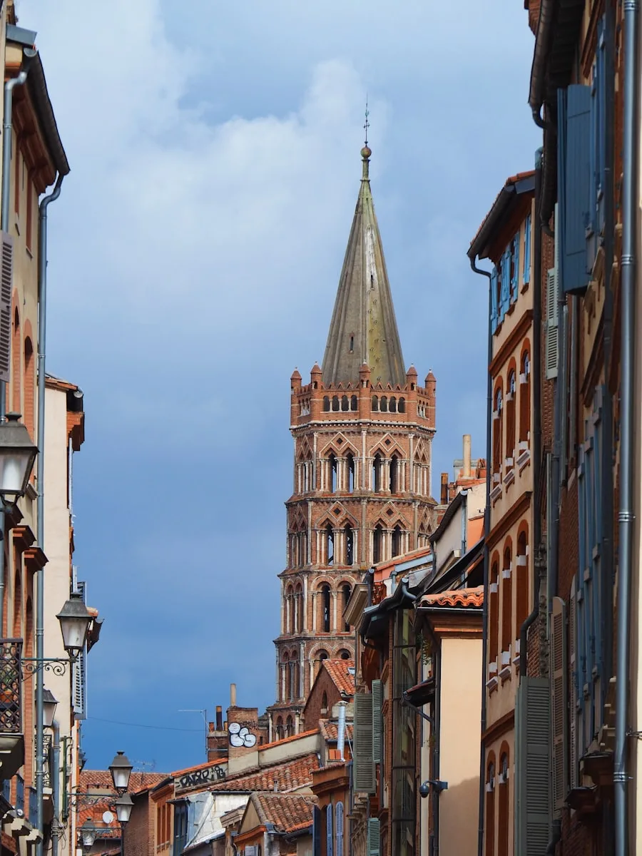 Residential street in Toulouse Jolimont