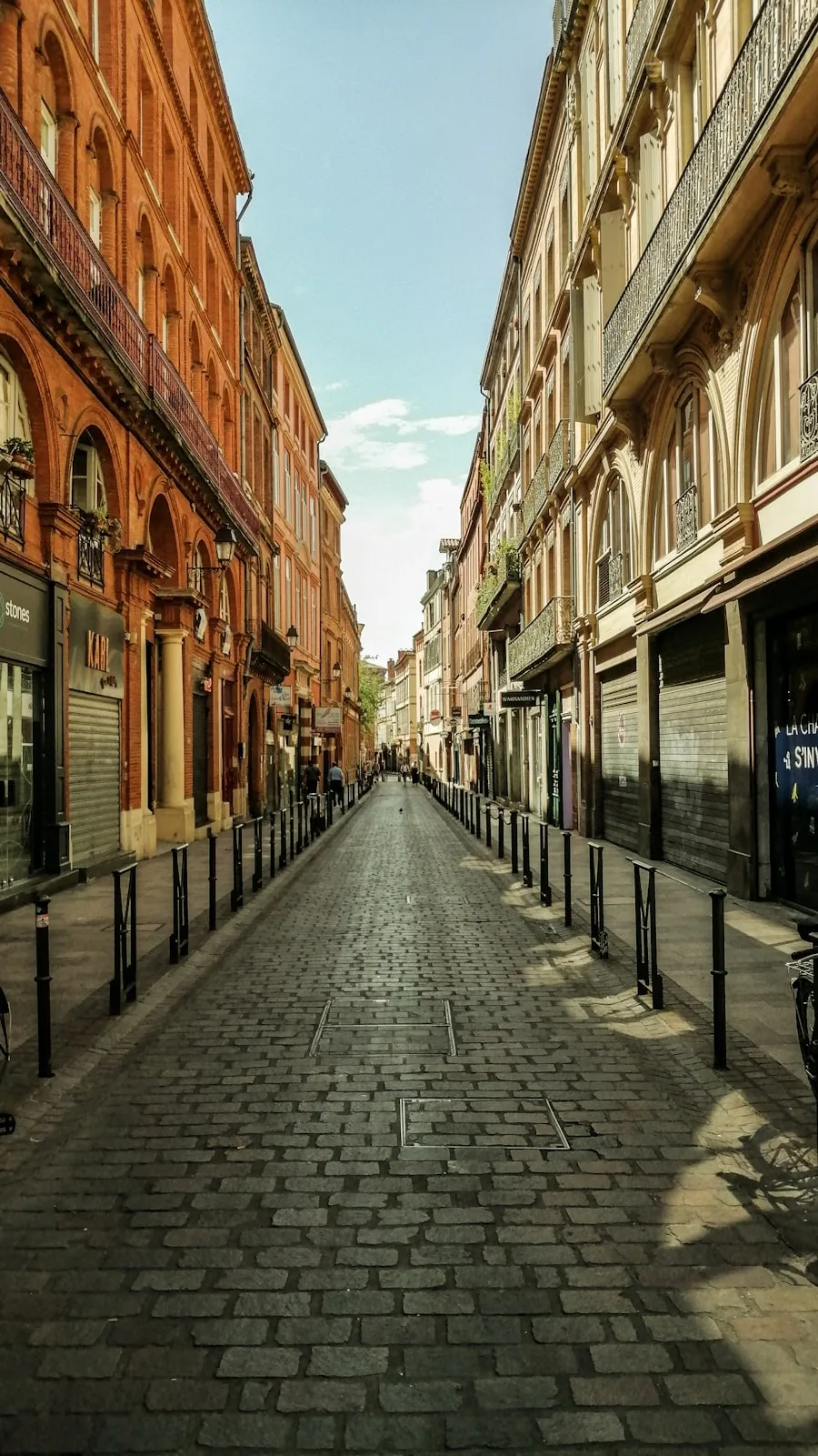 Strada residenziale a Tolosa Saint-Agne