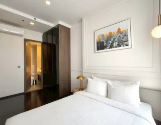 Habitación doble en piso compartido