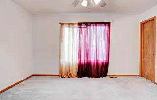 Zimmer bereit zum Einrichten