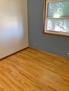 Empty bedroom in shared flat, Kassisaba